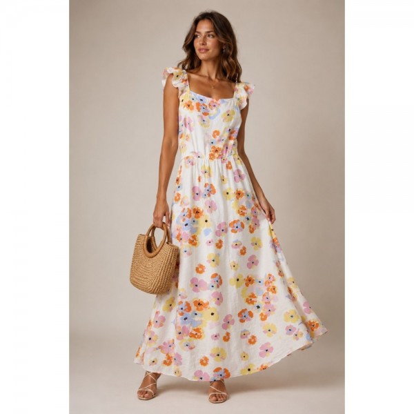 Rochie cu imprimeu floral - Haine-second-hand.ro 147912