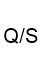 Q/S